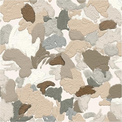 Papel tapiz bohemio para despegar y pegar, extraíble, de 17.3 x 197 pulgadas, autoadhesivo para baño, papel tapiz moderno para dormitorio, papel