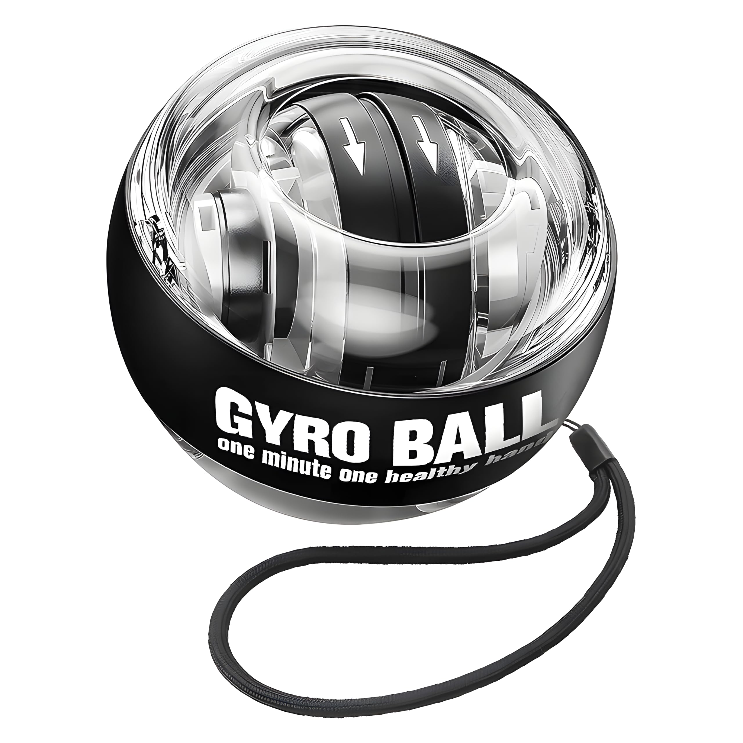 Bhavila Wrist Trainer Ball Auto-Start Gyroscopic Forearm Exerciser | Grip Strength Trainer for Arms, Wrists, Fingers & Muscles | Hand Therapy Fitness Gyro Ball for Men & Women | Pack of 1.-picture-28