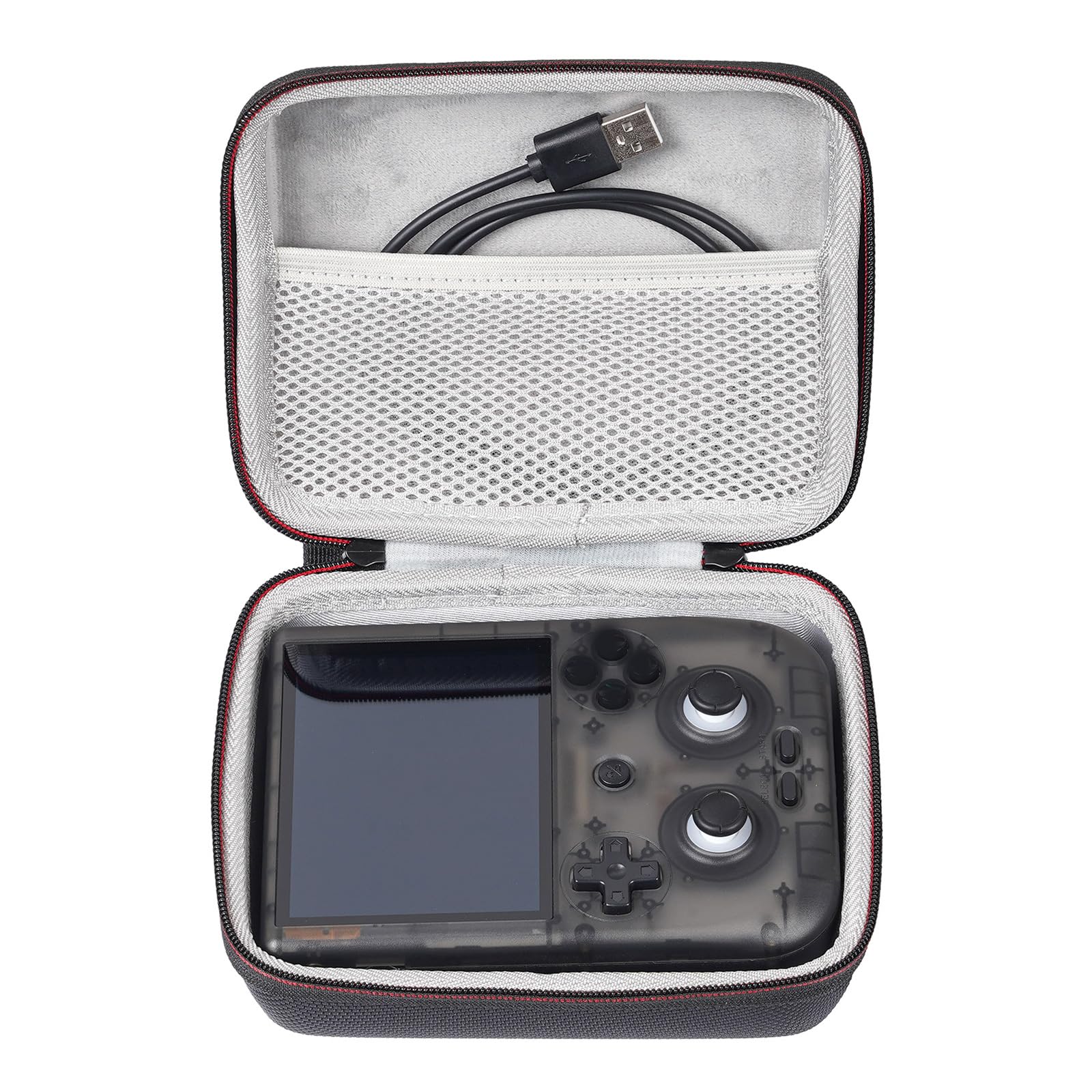 QIEIEI Handheld Spielkonsole Tasche Kratzfeste Aufbewahrungsbox für RG406V Schutzhülle mit Tasche Tragetasche