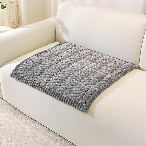 Miniatura 23 de Funda de sofá lavable para perros, funda de sofá modular suave y mullida en forma de L, protector grueso apto para mascotas, tapete para sofás y