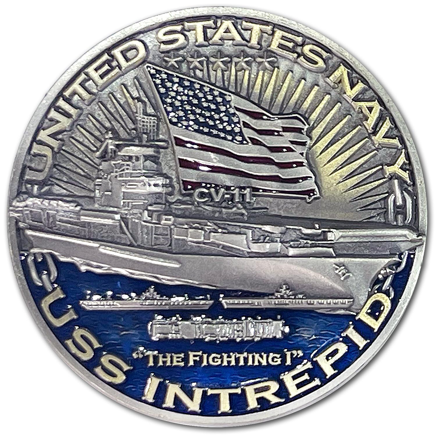 Amazon.com: USS Intrepid CV-11 Aircraft Carrier Warships of World