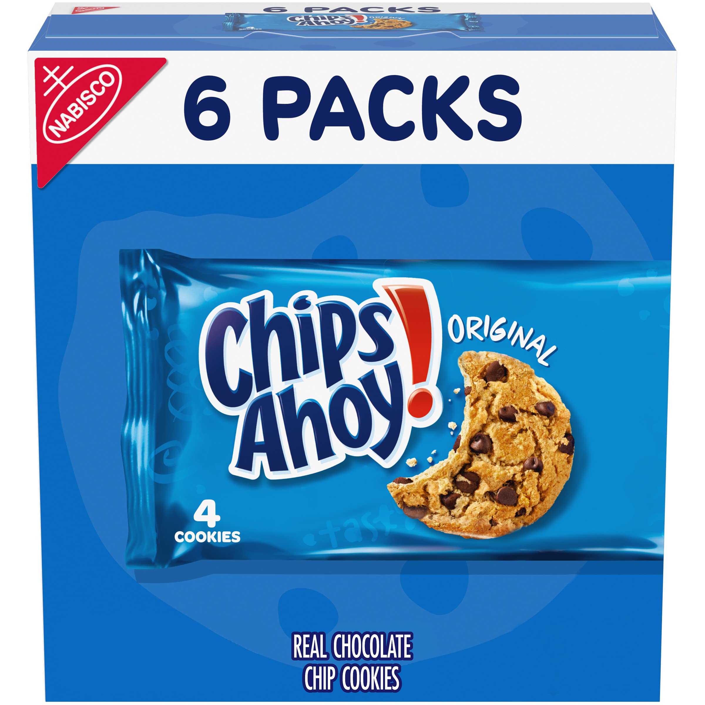 NABISCO CHIPS AHOY! CHIPS AHOY! Original Chocolate Chip Cookies, 6