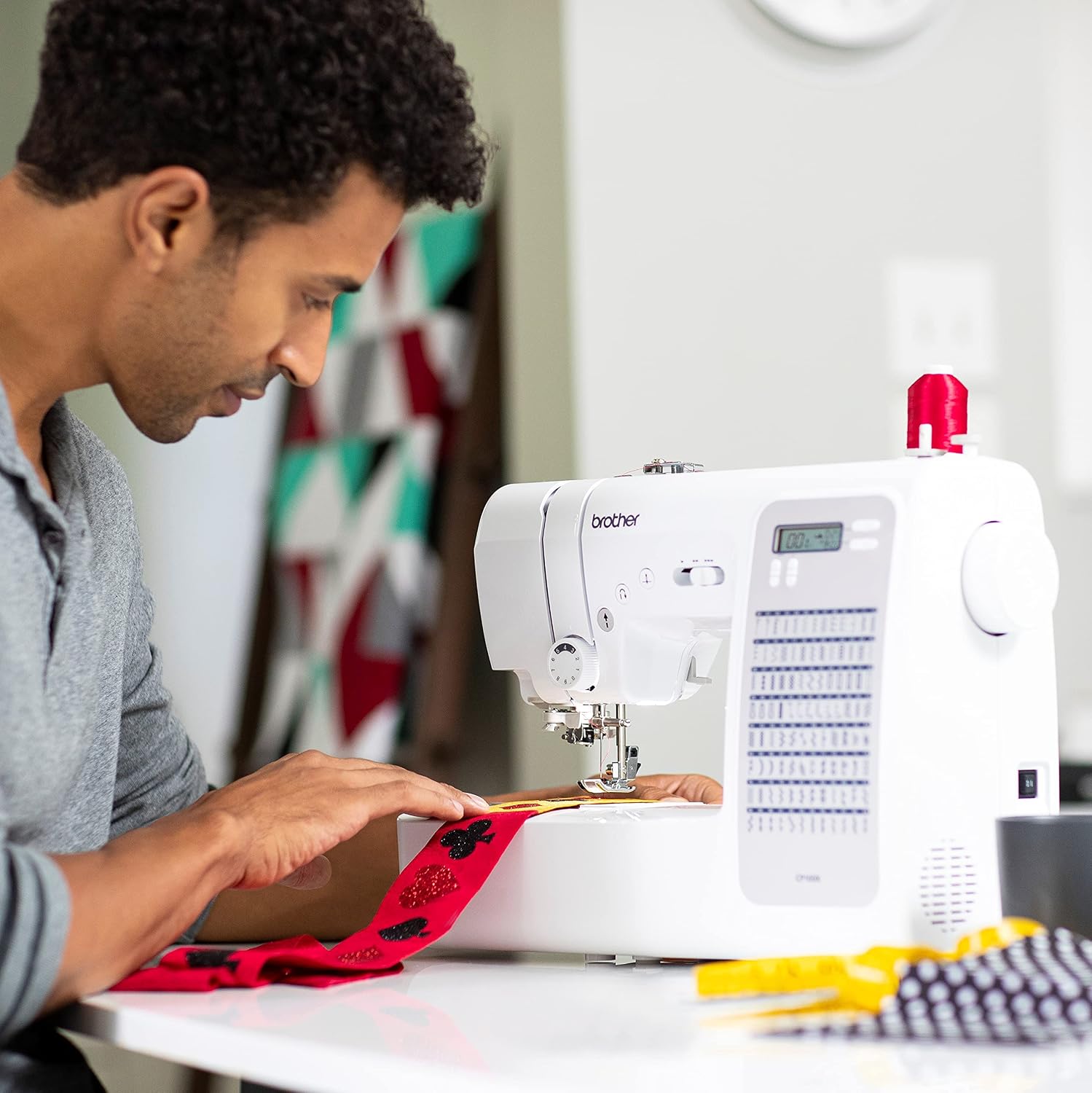 Buy Brother Cp100x Computerized Sewing And Quilting Machine White Online In Taiwan B0924x8mz3
