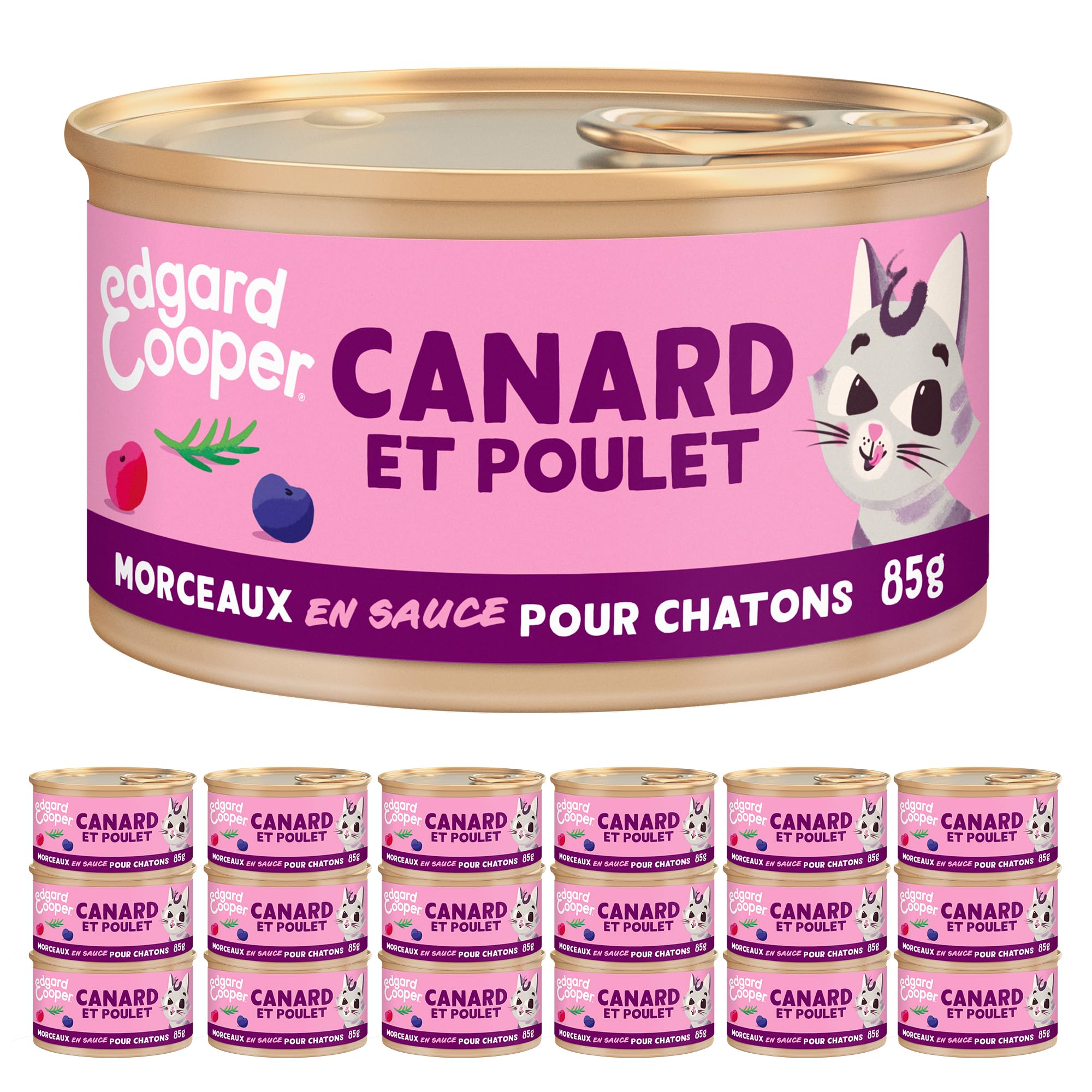 Edgard & Cooper Adult Graanvrije Paté 6 x 85 g voor katten voordelig Edgard & Cooper Adult Graanvrije Paté 6 x 85 g voor katten voordelig