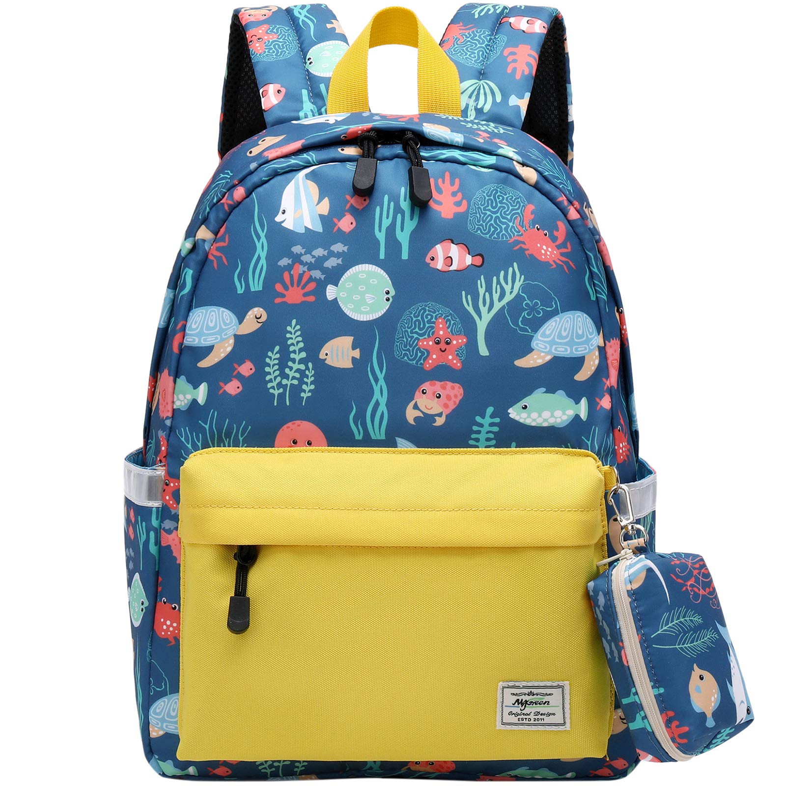 (Similar item). mygreen Preschool Backpack, Little Kid Backpacks for Boys and Girls with Chest Strap