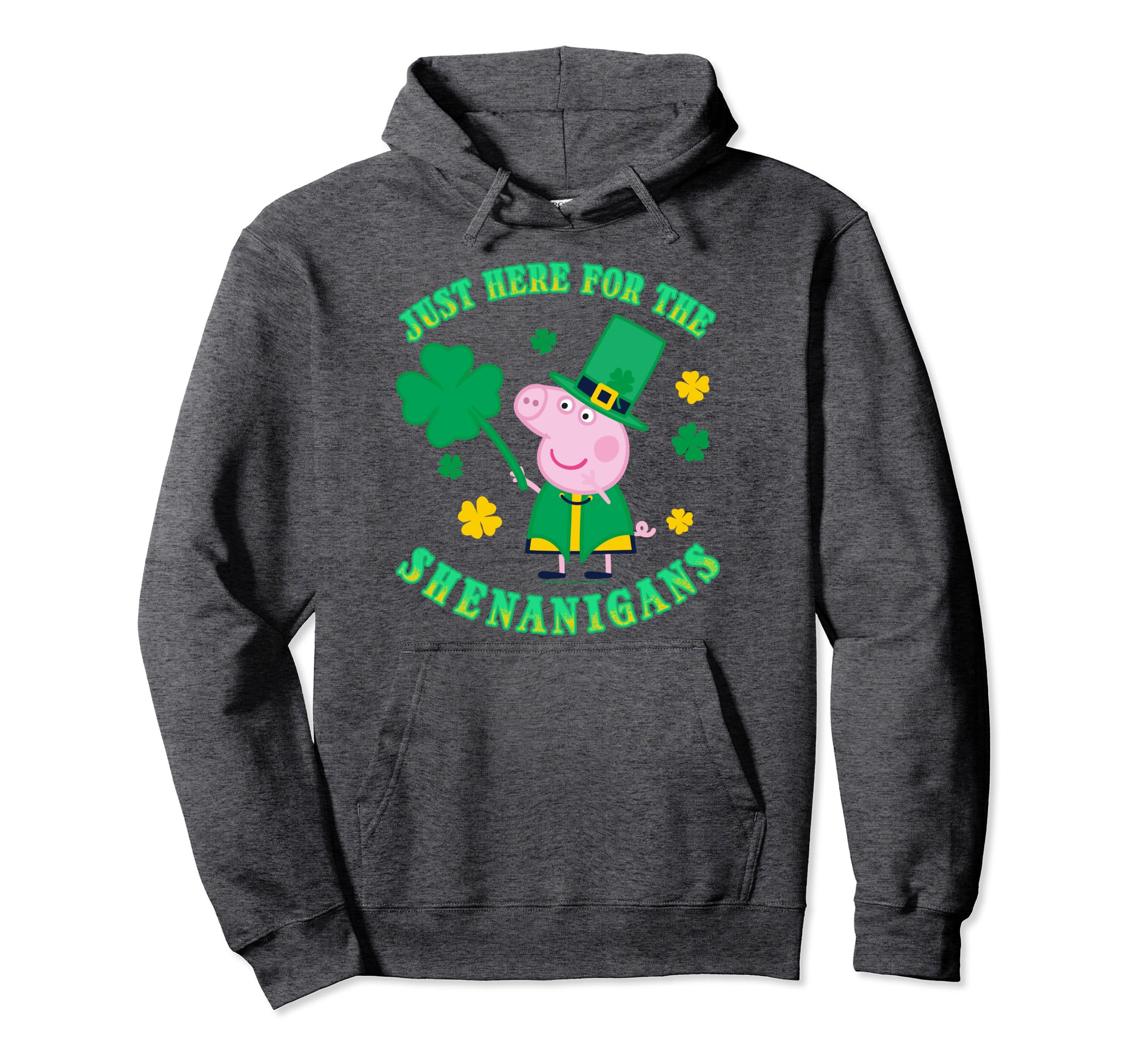 Peppa Pig pull à capuche chaud et confortable Saint-Patrick - 2