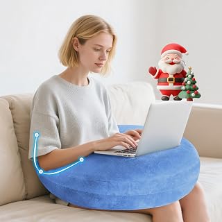VamorryDirect Ergonomic U-Shaped Gaming Arm Support Pillow for Bed & Sofa - Relieves Elbow Pain for Gaming, Reading, Working, Adults & Kids