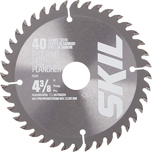 SKIL 75540 4-3/8-Inch by 40T Carbide Flooring Blade