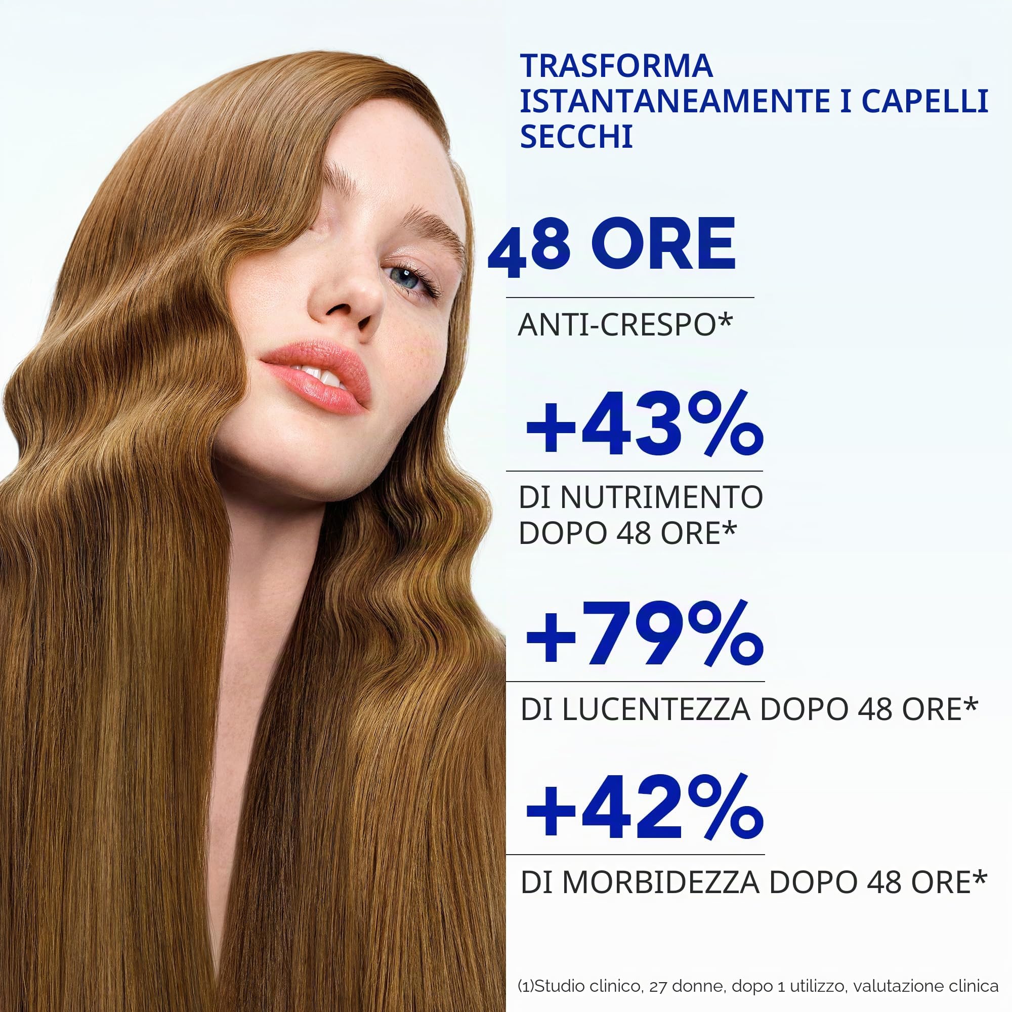 PHYTO 7 crema nutriente da giorno - 50ml – Cura capelli secchi nutriente quotidiano – Protezione anti-crespo 48H – 7 estratti botanici – Crema capelli senza risciacquo