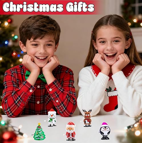 Miniatura 4 de Paquete de 5 juguetes de Navidad para niños, mujeres, regalos de fiesta, a granel para nietos y niños