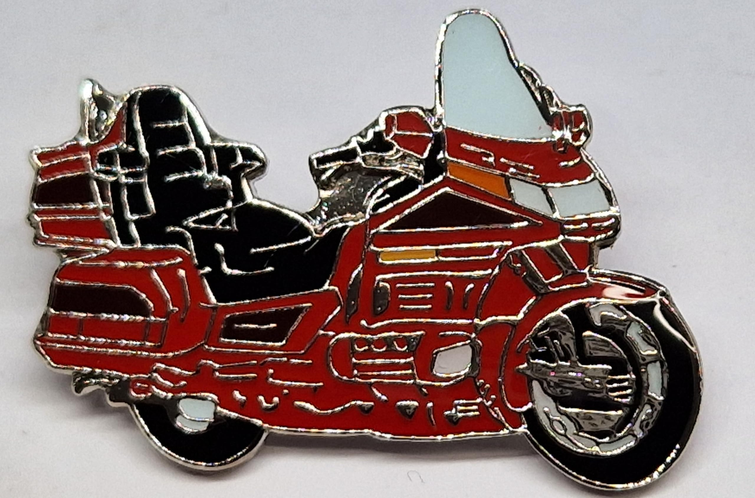 Pin para Honda GW 1500 RT, pin para Honda GW 1500, Goldwing, Goldwing, Gold Wing, Gold Wing, Pin de Solapa, motocicleta, pin de motocicleta, pin de motocicleta, pin de motocicleta, Bolsa de poli