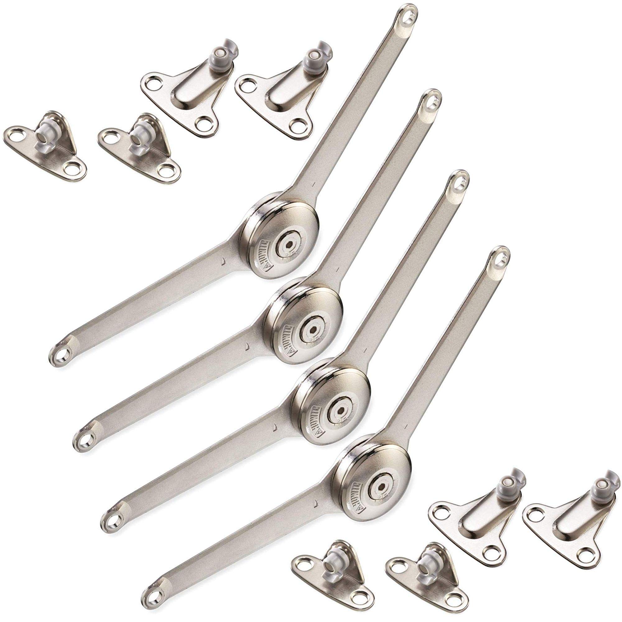 SOTECH 4 x Duo Forte Klappenhalter einstellbar 75-110° | für Klappenhöhe: 200 - 700 mm inkl. Montageanleitung