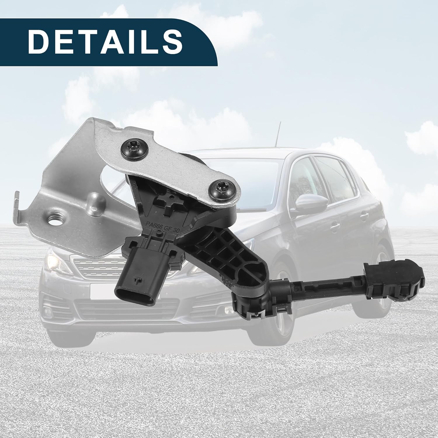 Air Suspension Ride Height Level Sensor for Peugeot 308 No.9817423180 | Front Right Height Level Sensor 1 Pc