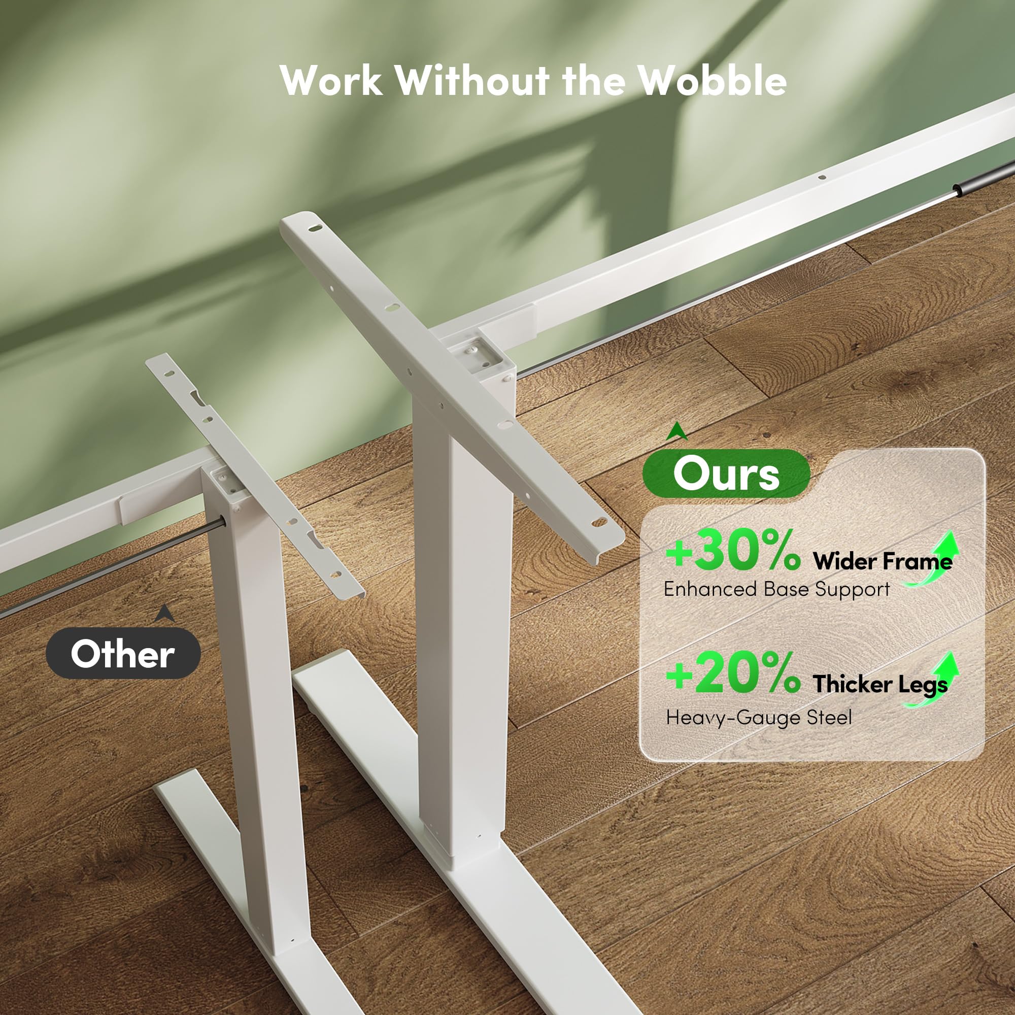 FEZIBO Höhenverstellbarer Schreibtisch mit USB-A und USB-C-Ladeanschlüssen, 160 x 80 cm Schreibtisch Höhenverstellbar Elektrisch, Ergonomischer Steh-Sitz Tisch für Heimbüro, Standing Desk, Eiche