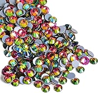 Vista 72 de Beadsland Hotfix - 2880 diamantes de imitación de cristal con parte trasera plana para manualidades, ropa, decoraciones de bricolaje, cristal AB