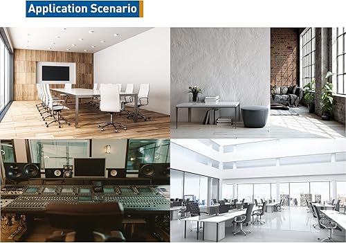 Miniatura 8 de 6U Montaje en Pared Rack Marco Abierto 19 Pulgadas Equipo de Servidor Gabinete de Red 18 pulgadas Profundidad Negro por Tedgetal