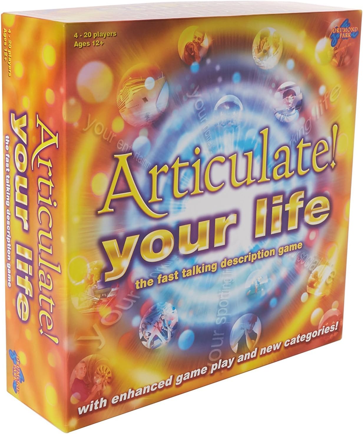 Articulate Your Life Family Board Game - The Fast Talking Description Board Game | Family Games for Adults and Kids Suitable from 12+ Years