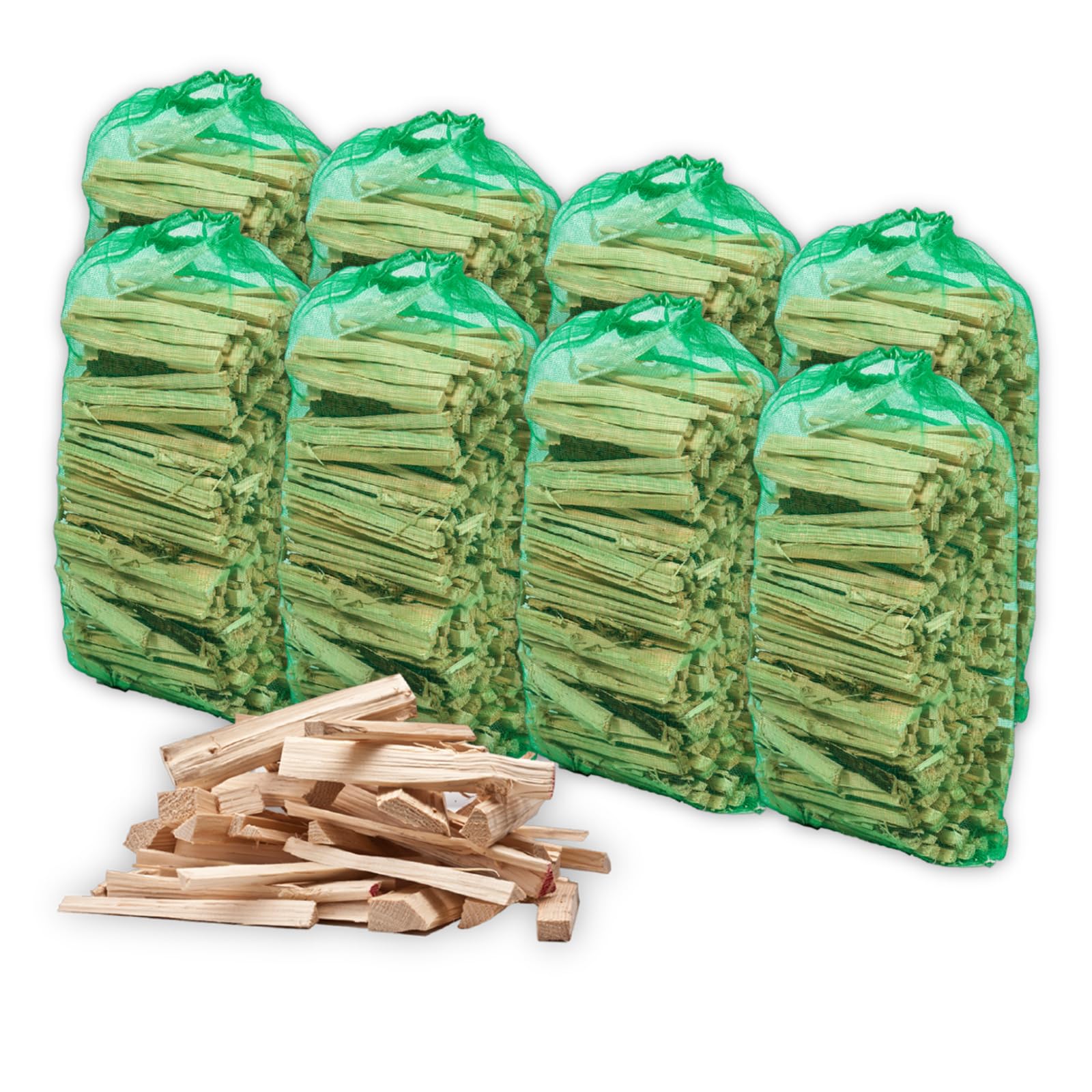 Carbeth Plants As Pic - Kiln Dried Kindling Wood (Approx 20Kg) - Easy Light Natural Firelighters - For Wood Burners, Fire Pits, Fireplaces & Stoves - For Bbqs, Stone Pizza Ovens & Food Smokers