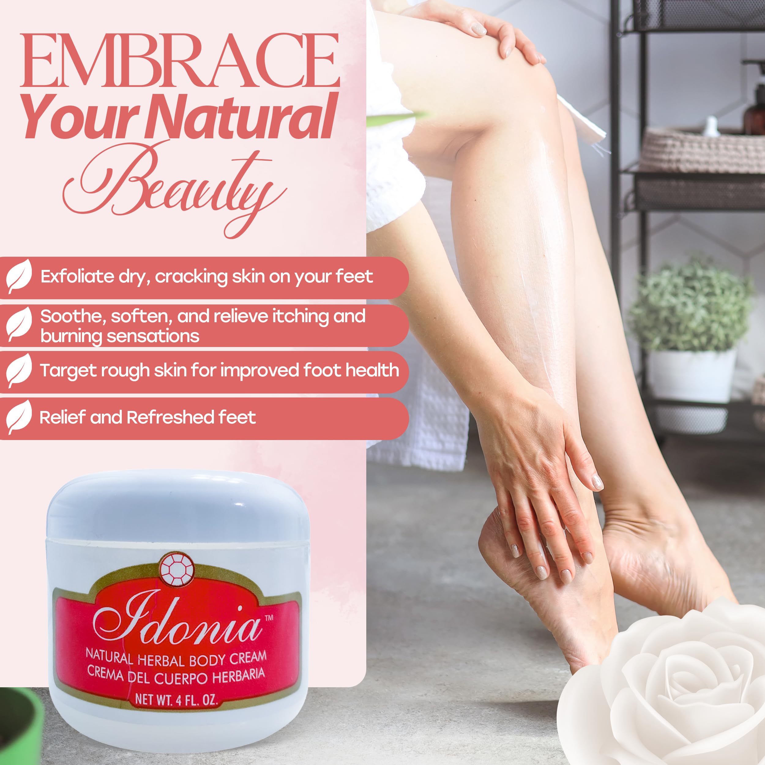 Amazon.com : Idonia Natural Herbal Body Cream : Beauty & Personal Care