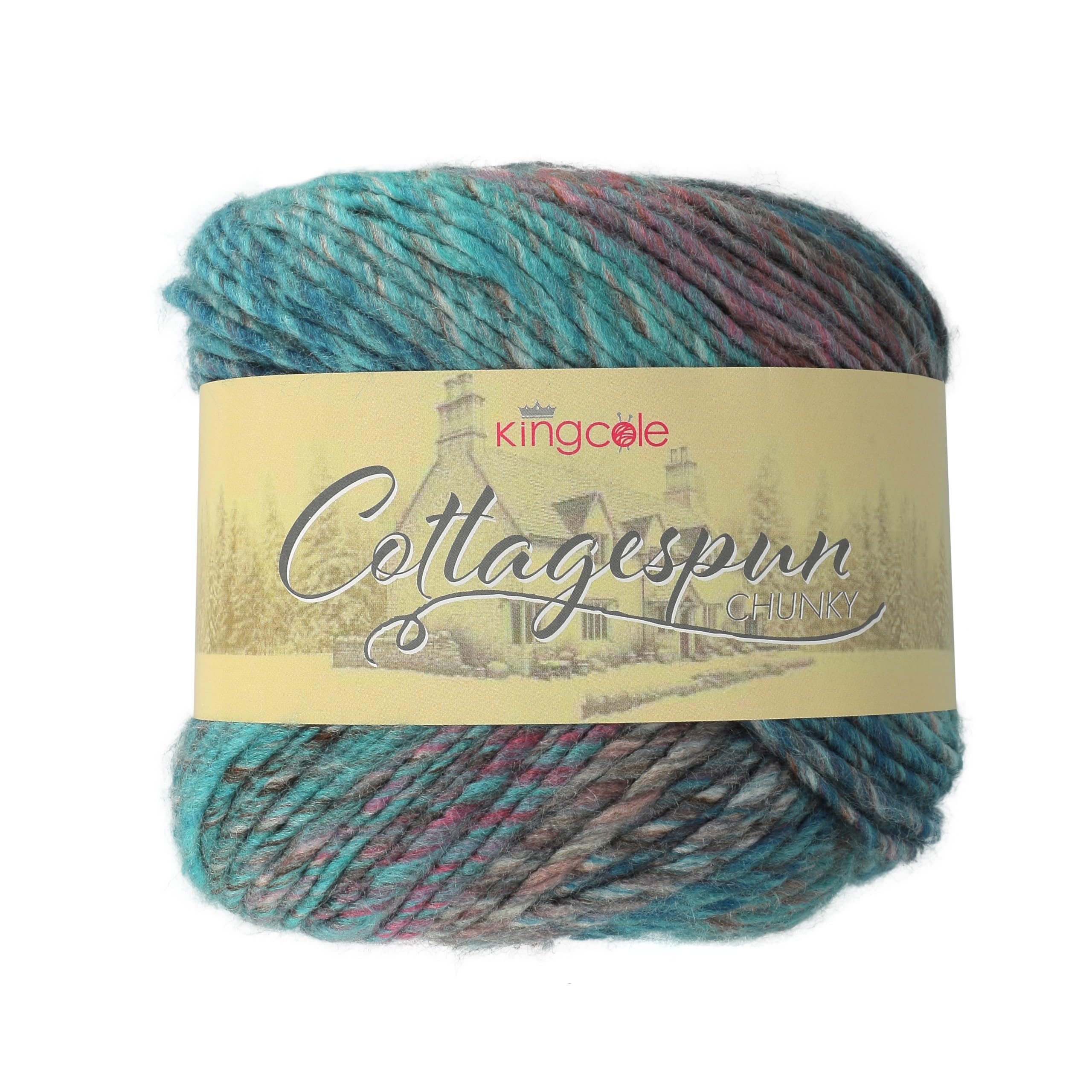 King Cole Cottagespun Chunky - Summer Sunset (6007)