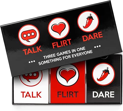 Fun and Romantic Game for Couples - Talk Flirt Dare