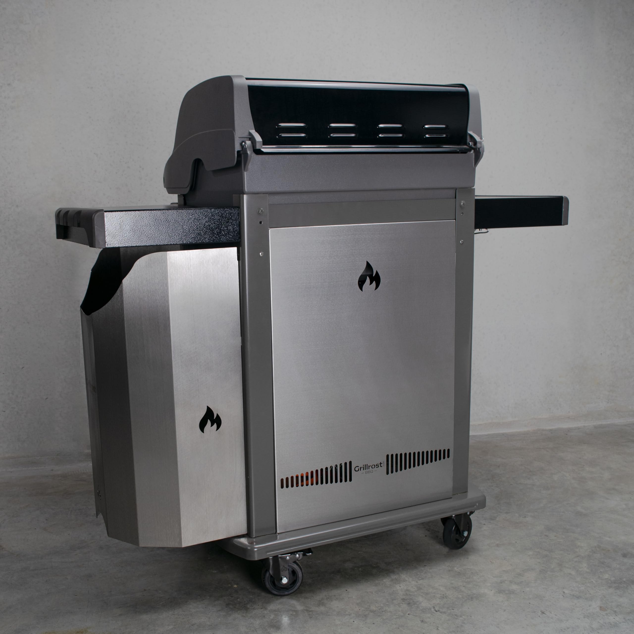 Grillrost.com Das Original Rückwand für Weber Spirit 300 Serie - Weniger Zugluft und mehr Stabilität
