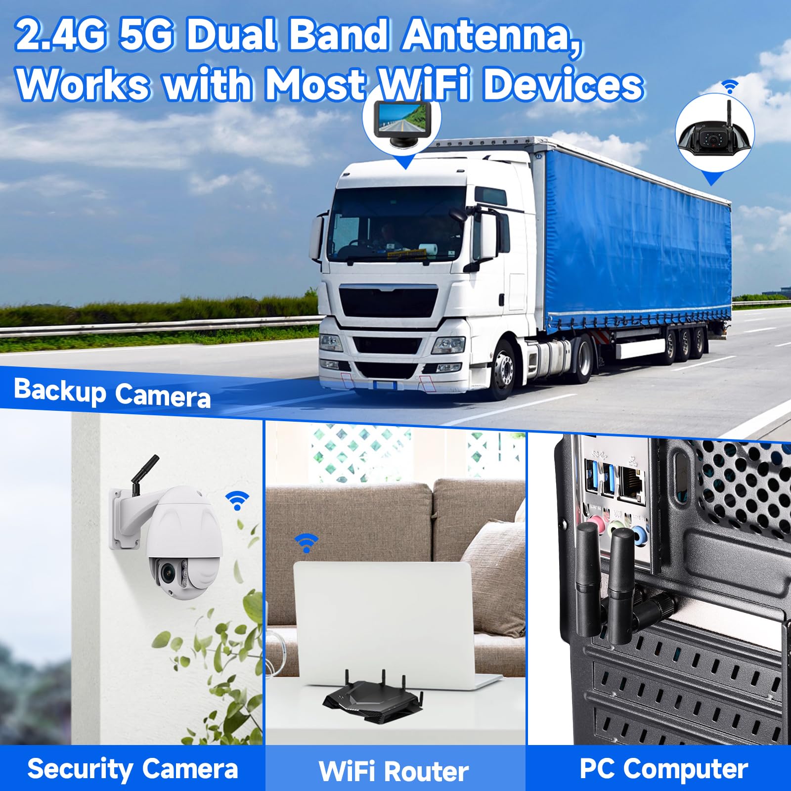 2.4G/5G Dual-Band Router Antenna For RT-AC68UAC88UAX88U - View #11