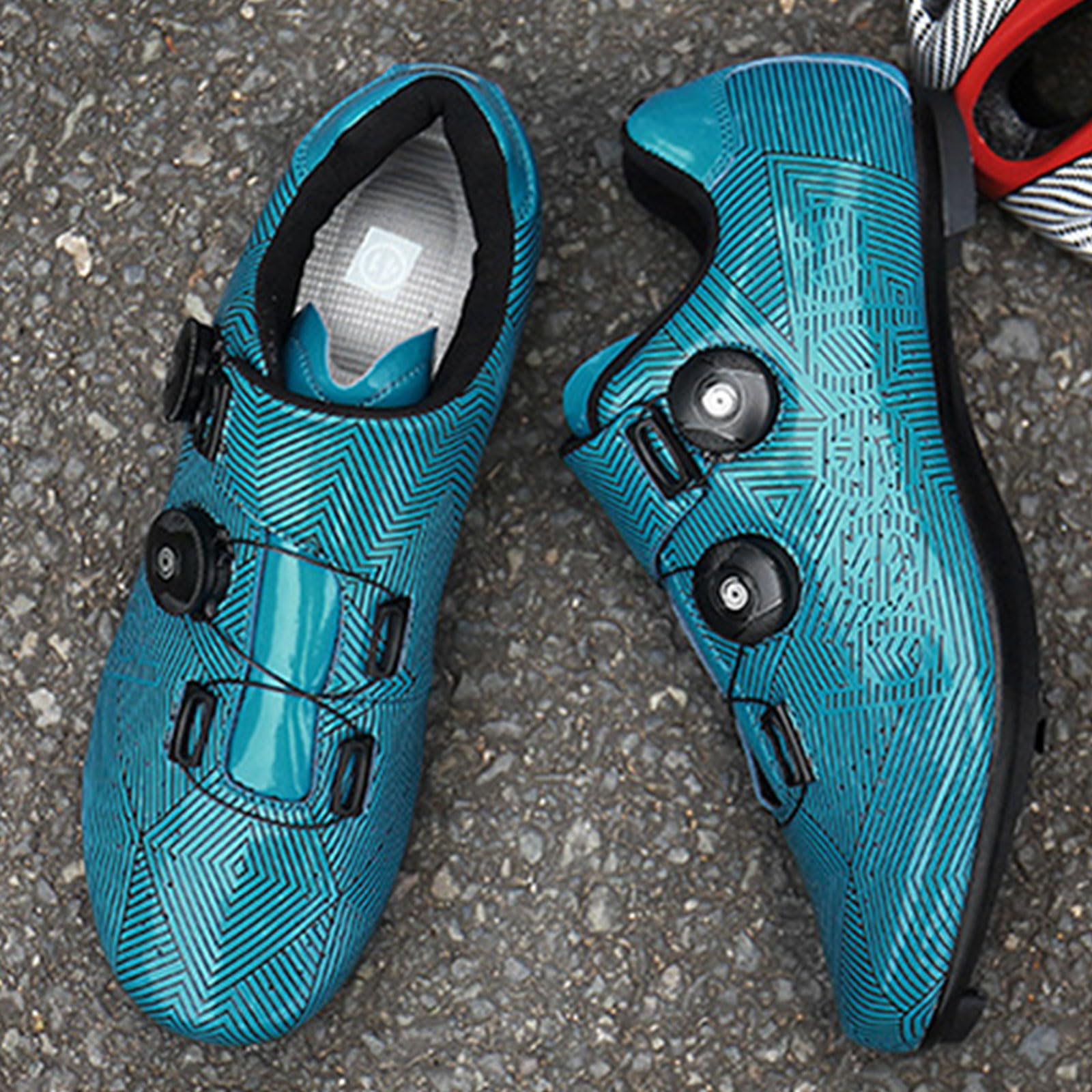 Scarpe da Ciclismo da Uomo e da Donna,Scarpe da Ciclismo,Scarpe da Mountain Bike da Strada,Antiscivolo,Resistente all'Acqua,Traspirante,Adatto per Bici da Strada e Mountain Bike.