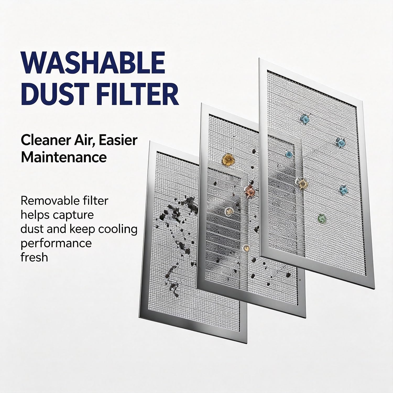 Climatiseur Portable combinant Refroidissement, Chauffage, déshumidification et Ventilation. Équipé d'une minuterie de 24 Heures, de Fonction d'oscillation à 120° 14000BTU-Cold