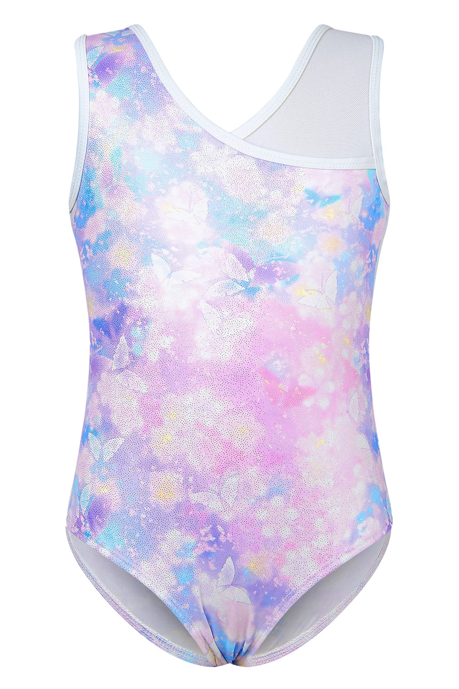 Gymnastics Leotards for Girls Tumbling Outfits Mermaid Leopard Ballet