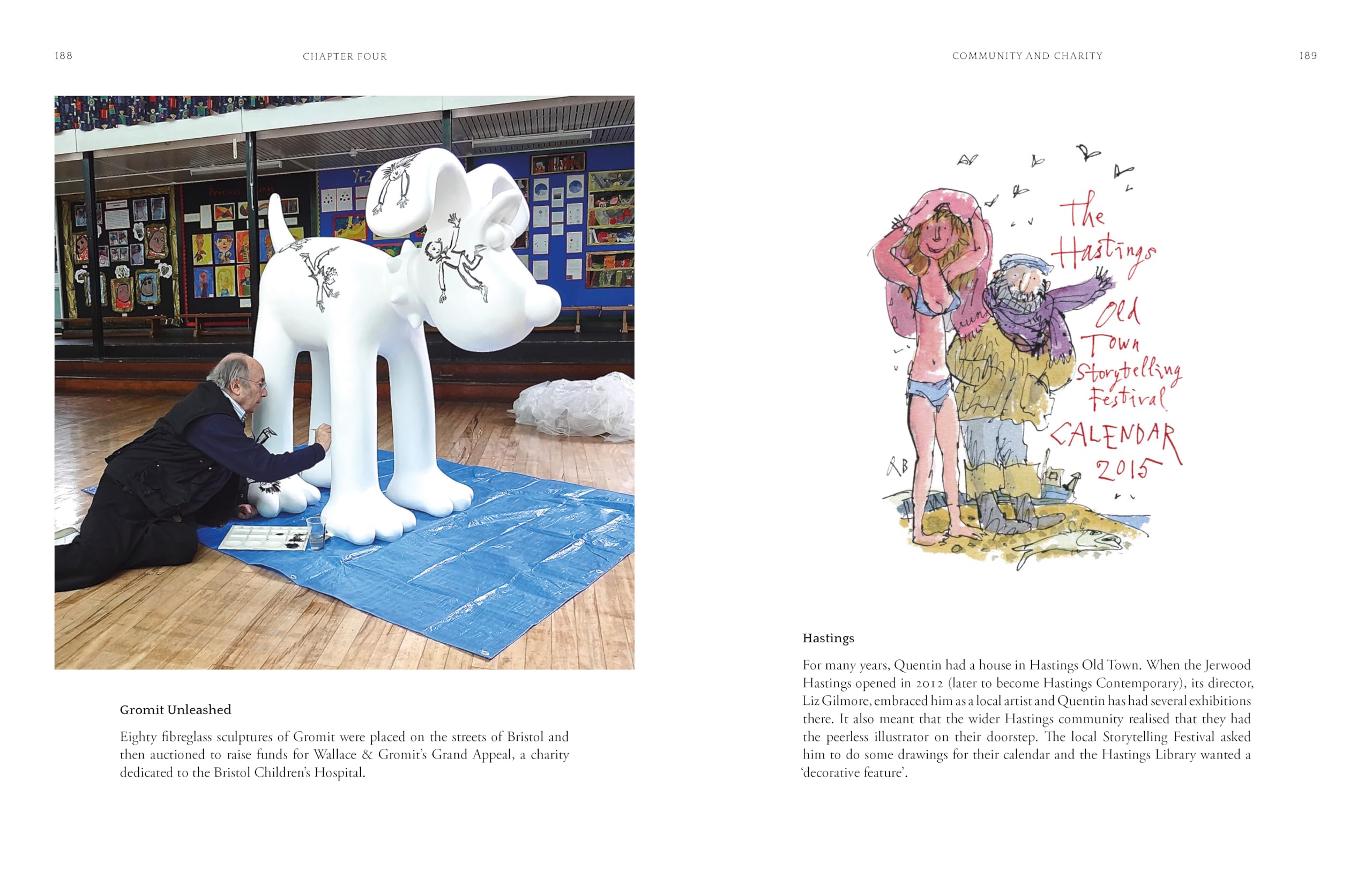 Quentin Blake Not for Art's Sake /anglais