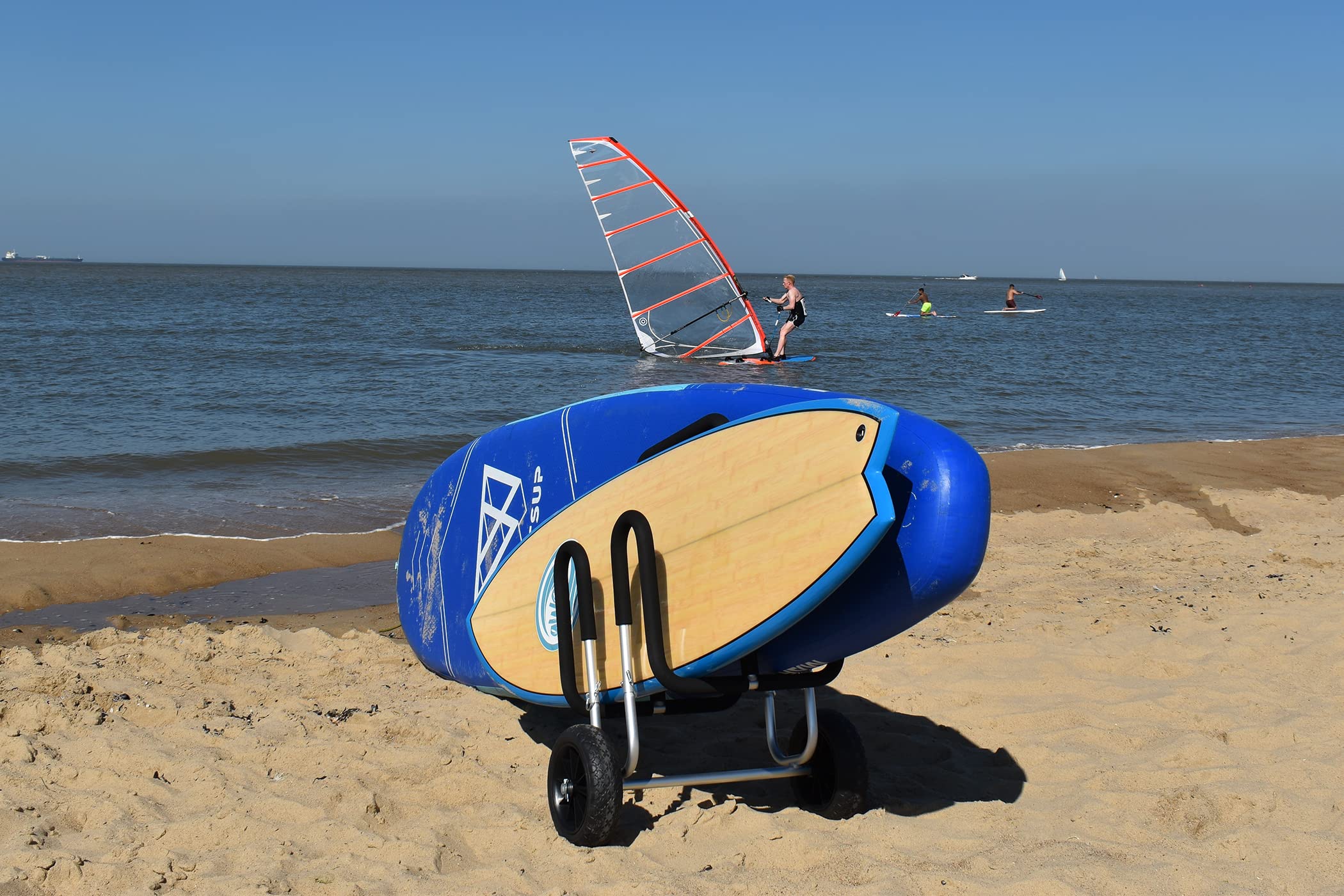 Alu Trolley für 2 Sup - M Trolley