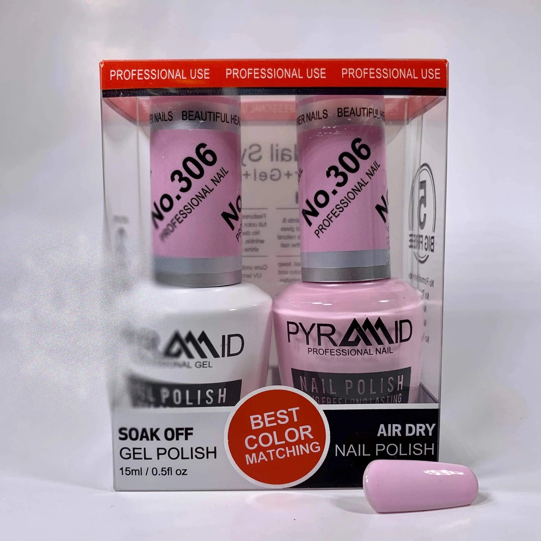 Pyramid - 100% Pure Gel Nail Polish 0.5 fL Oz (306)