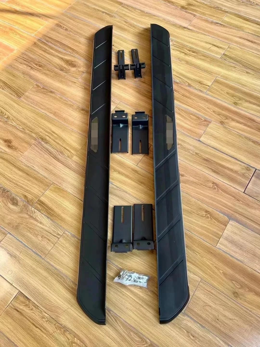 Running Boards Fit for 2023 2024 2025 Honda CRV CR-V Black Textured Aluminum 5 Inches Side Steps Nerf Bars w/Brackets