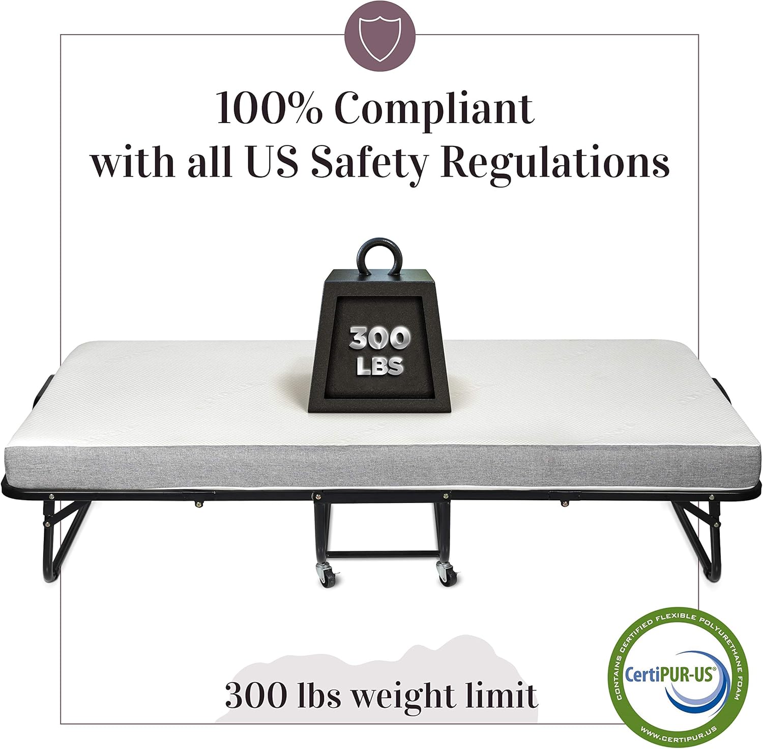 portable twin size bed