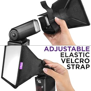 Altura Photo Flash Diffuser Softbox 6x5, Universal for Camera Speedlight | Great for Macro & Light Photography for Nikon, Canon & Godox Speedlite