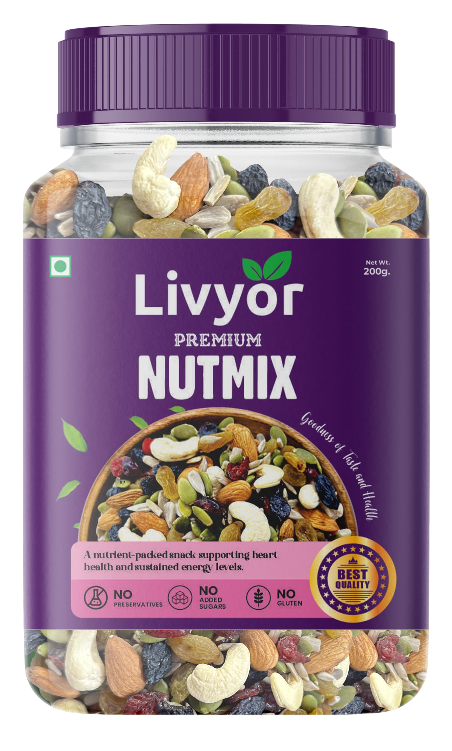See full amazon price history chart for Livyor Premium Nutmix- Mix Nuts, Seeds and Berries Combo Pack | Mix Dry Fruits | Trail Mix | Cashews & Almonds, Black Raisins, Golden Raisins, Pumpkin seeds, Sunflower seeds, Cranberries & Dried Amla (200g) Pack of 1 Livyor Premium Nutmix- Mix Nuts, Seeds and Berries Combo Pack | Mix Dry Fruits | Trail Mix | Cashews & Almonds, Black Raisins, Golden Raisins, Pumpkin seeds, Sunflower seeds, Cranberries & Dried Amla (200g) Pack of 1 (B0DHL89866) Amazon Price History, Amazon Price Tracker