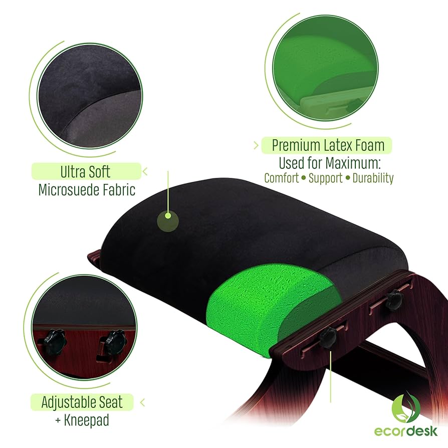 Amazon.com: Ecordesk Ergonomic Kneeling Chair - Natural