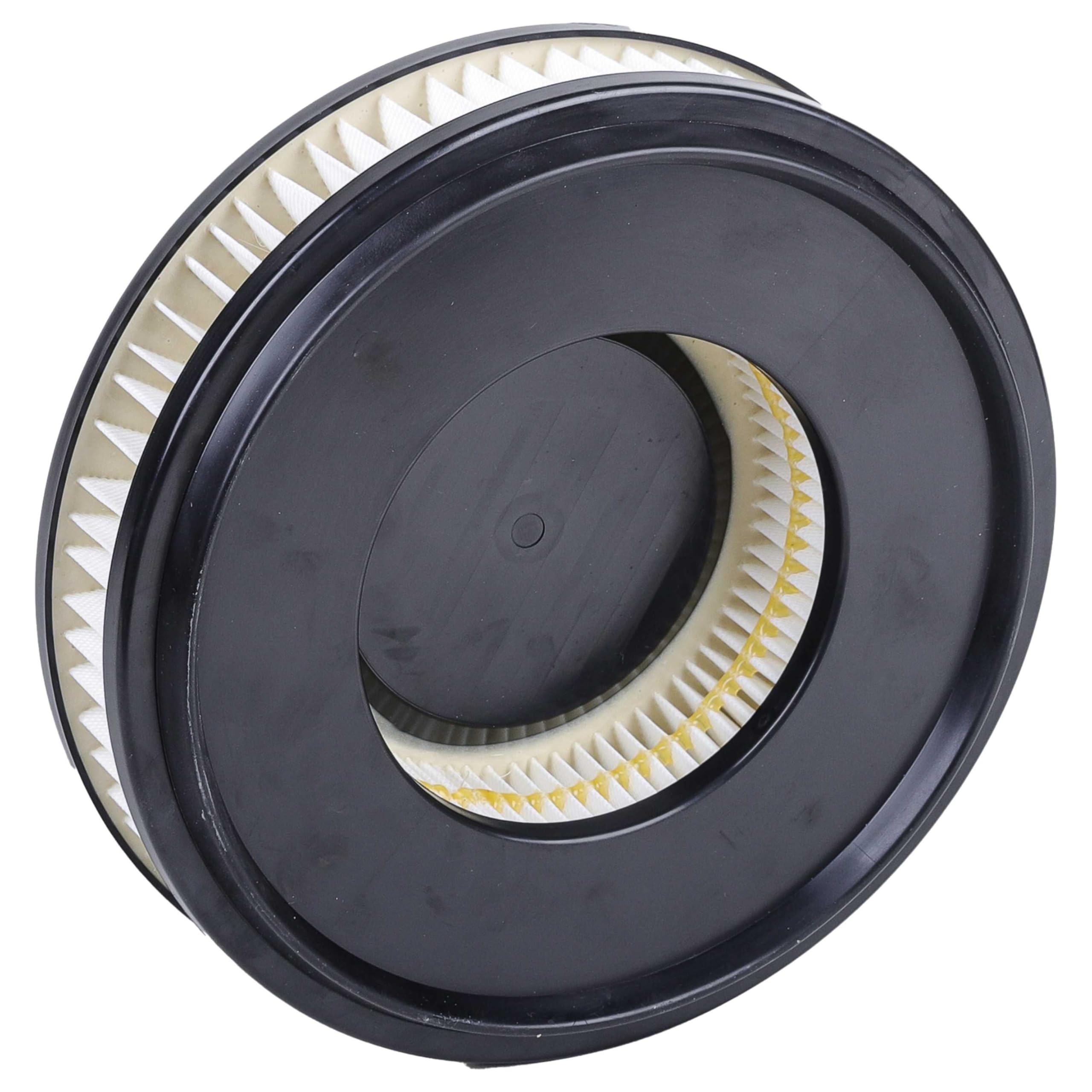 vhbw Filtr do odkurzacza kompatybilny z odkurzaczem Nilfisk VL500-35 BDF, VL 500 35L, Saltix, VL500-35 EDF, MAXXI II 35 WD - filtr HEPA czarno-biały