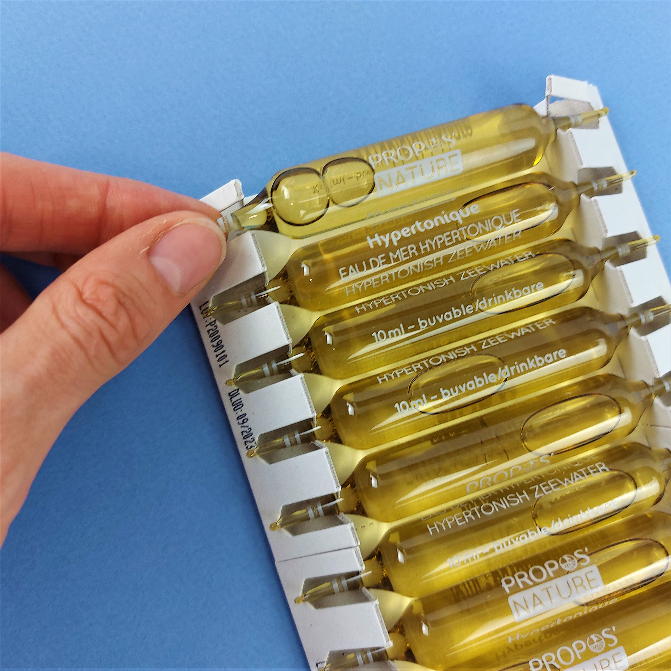 Plasma Marin hypertonique - 30 Ampoules de 10ml - Propos Nature
