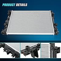 Vista 3 de Nilight Radiador para Dodge Ram 1500 2009 2010 2011 2012 2013 2014 2015 2016 2017 2018, Ram 2500 2010 2011 2012 2013 3.6L 3.7L 4.7L 5.7L V6 V8 4WD