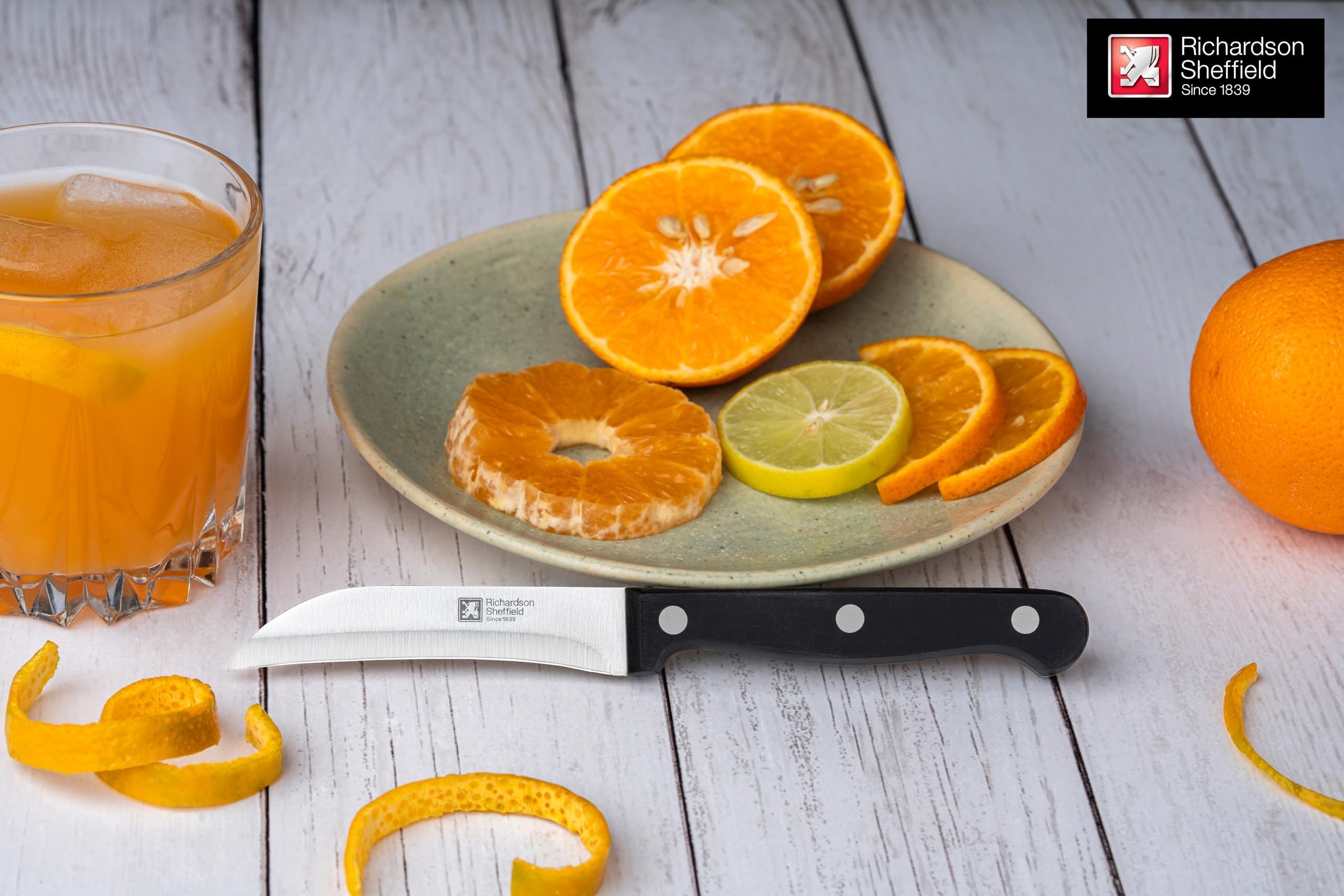 RICHARDSON SHEFFIELD Artisan Peeling Knife 3.5'' Kitchen Knife | Surgical Blade Knife | Best Knife for Kitchen Use
