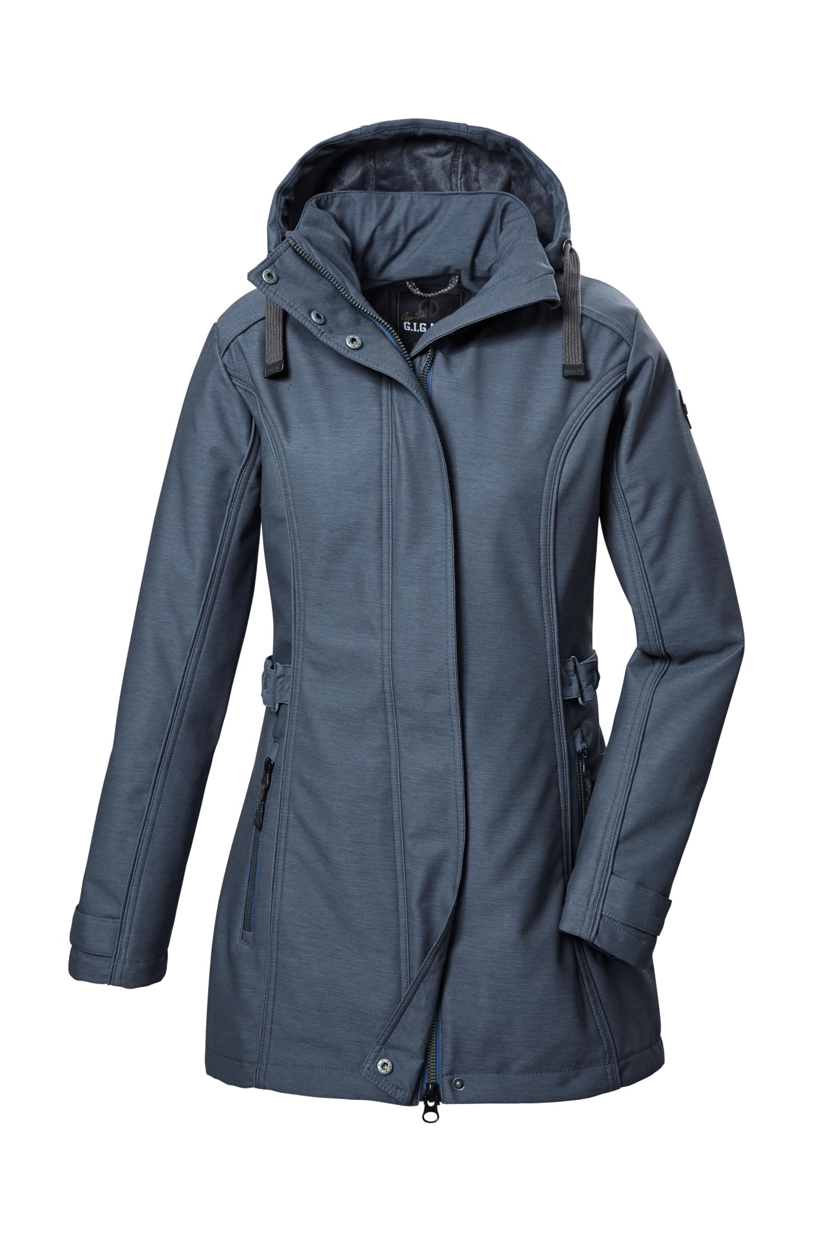 G.I.G.A. DX Women's Gw 22 Wmn Sftshll Prk Softshell Parka/Softshell Jacket with Removable Hood