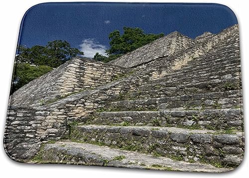 Miniatura 1 de 3dRose Caana Pyramid, Caracol Ancient Mayan site, Belize -... - Bathroom Bath Rug Mats (rug-140892-1)