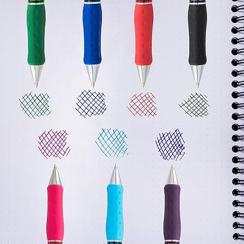 Miniatura 8 de Pentel RSVP Super RT - Bolígrafo (0.039 pulgadas), línea media, tinta violeta, caja de 12 unidades (BX480-V)