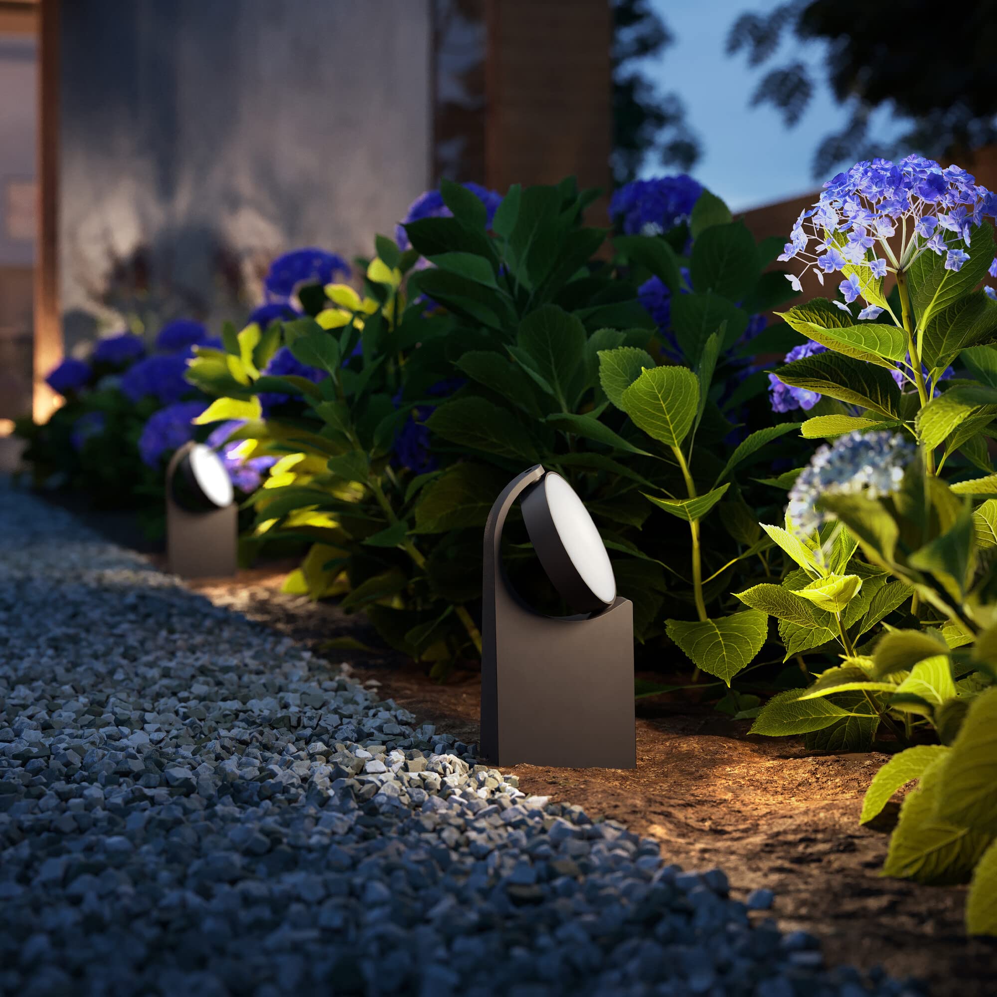 Philips LED Zewnętrzna lampa stojąca Mimosa 7W 2700K, gruntowa, ochrona IP44