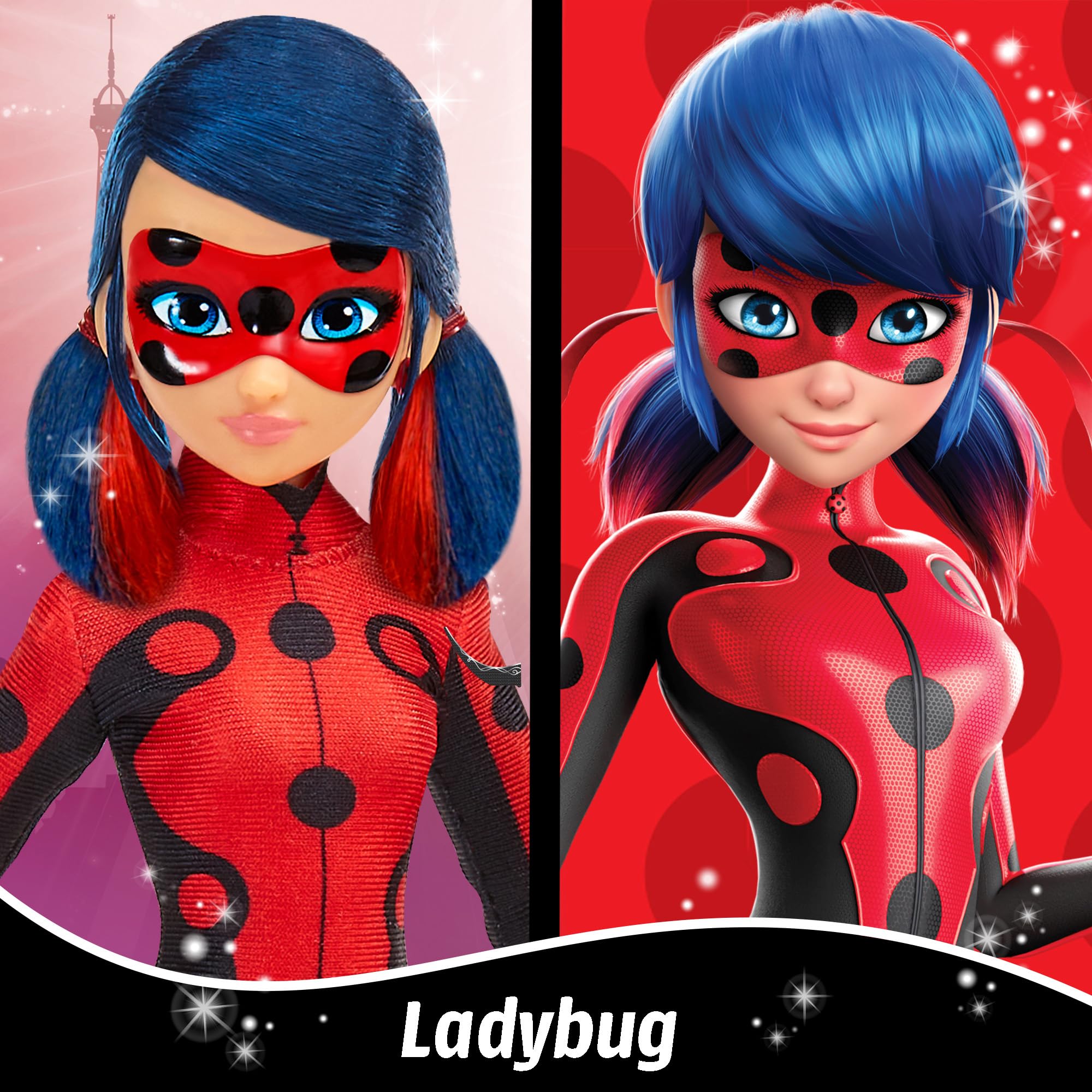 Miraculous Ladybug Staffel 6 Heroez Fashion Doll mit Zubehör von Playmates Toys