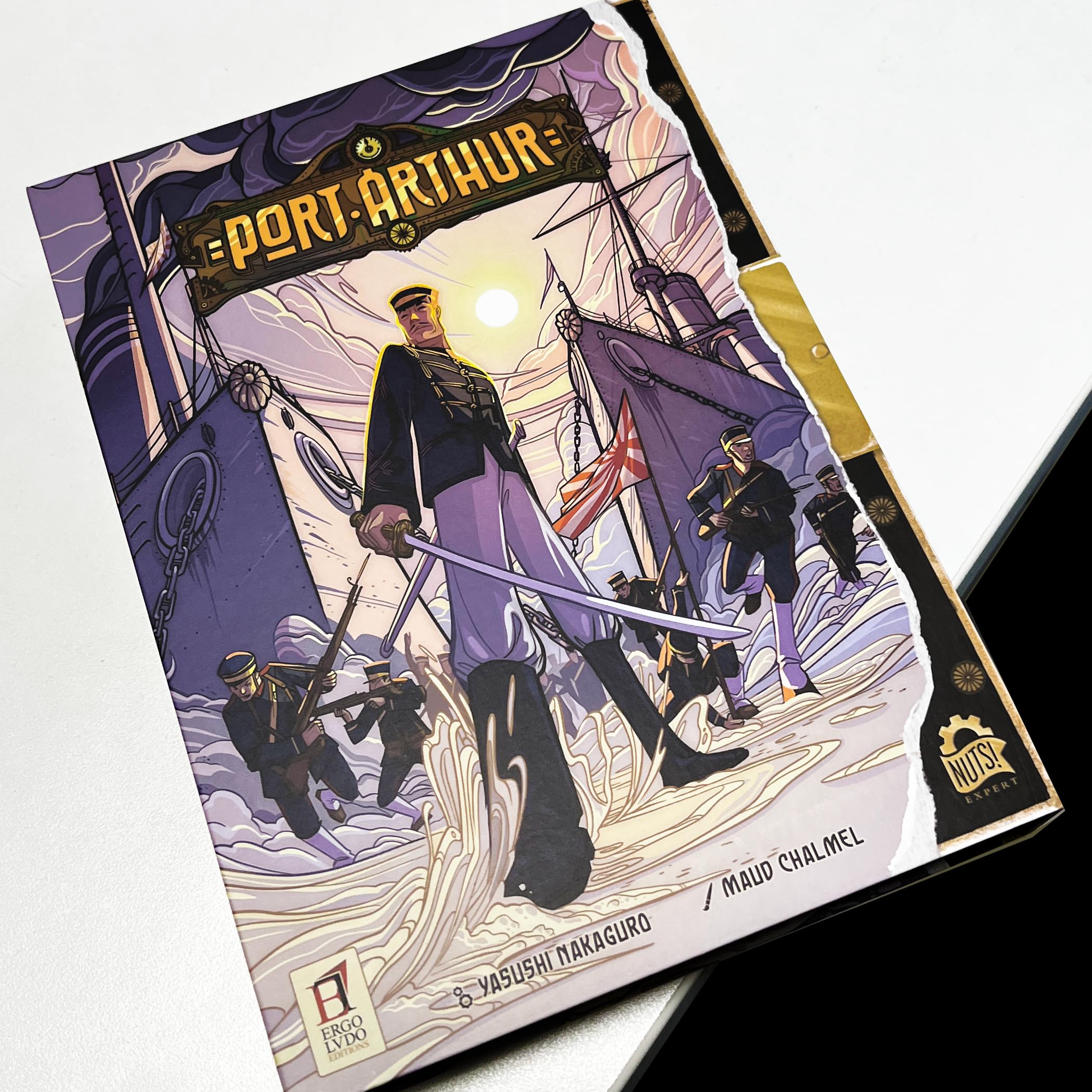 Asmodee - Port Arthur Strategy Board Game for 2 Players, 14+ Years, Italian Edition, 22.5 cm x 3 cm - Image 2