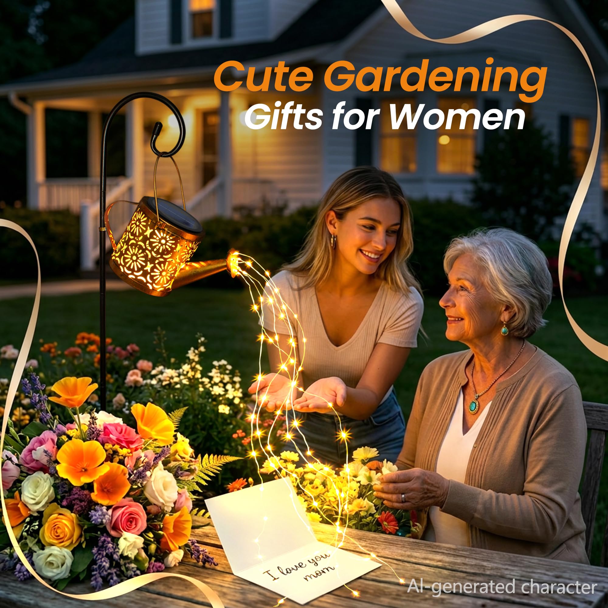 Solar Watering Can Lights Solar Lights Outdoor Waterproof Garden Decor