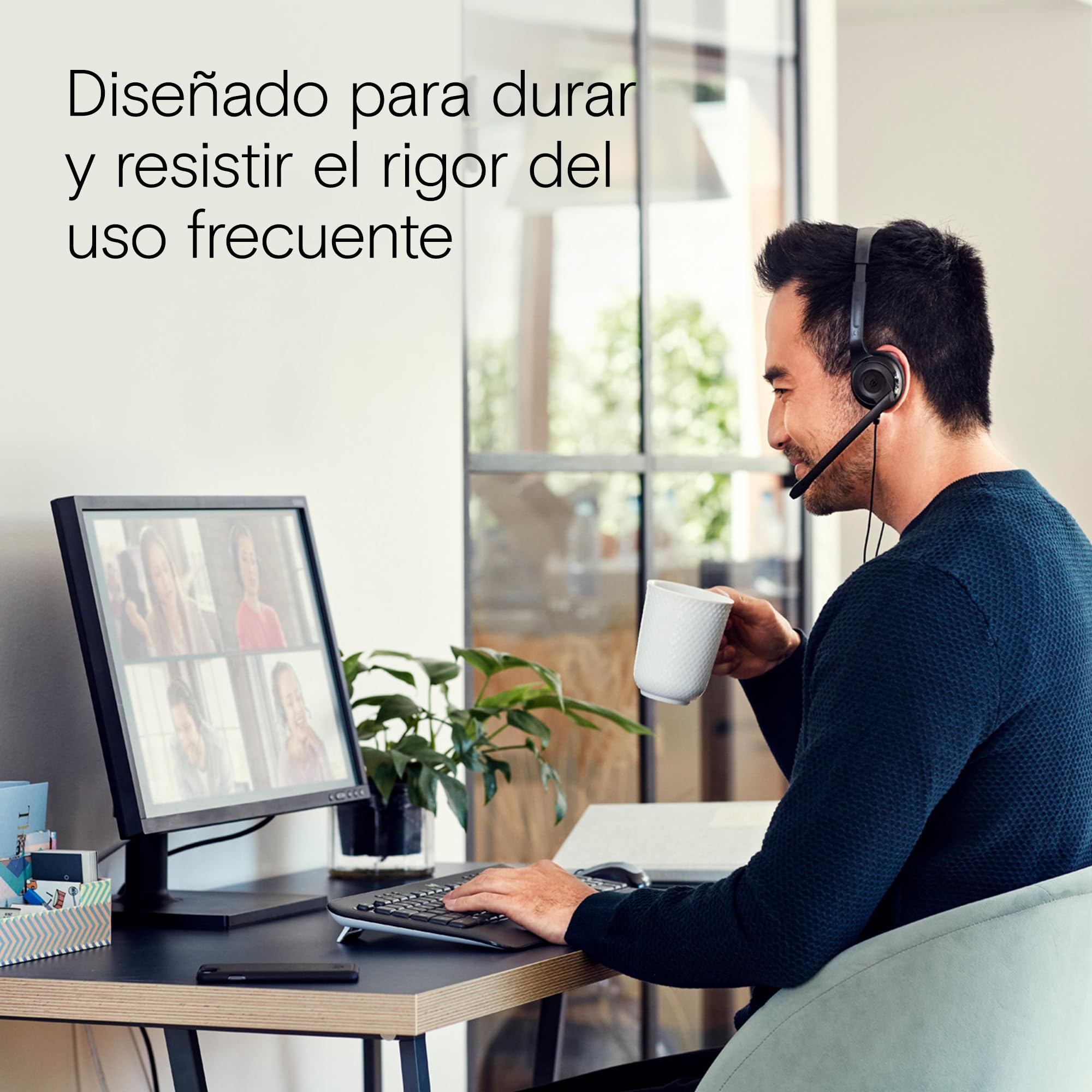 EPOS PC 3 CHAT - Auriculares para el ordenador, Dos jacks plug-and-play de 3.5 mm, color Negro